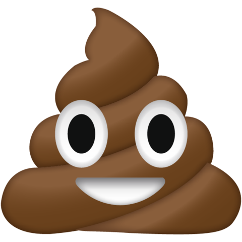 Poop Emoji OR Chocolate Ice Cream