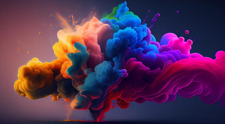 People looking at a wall covered in arrows