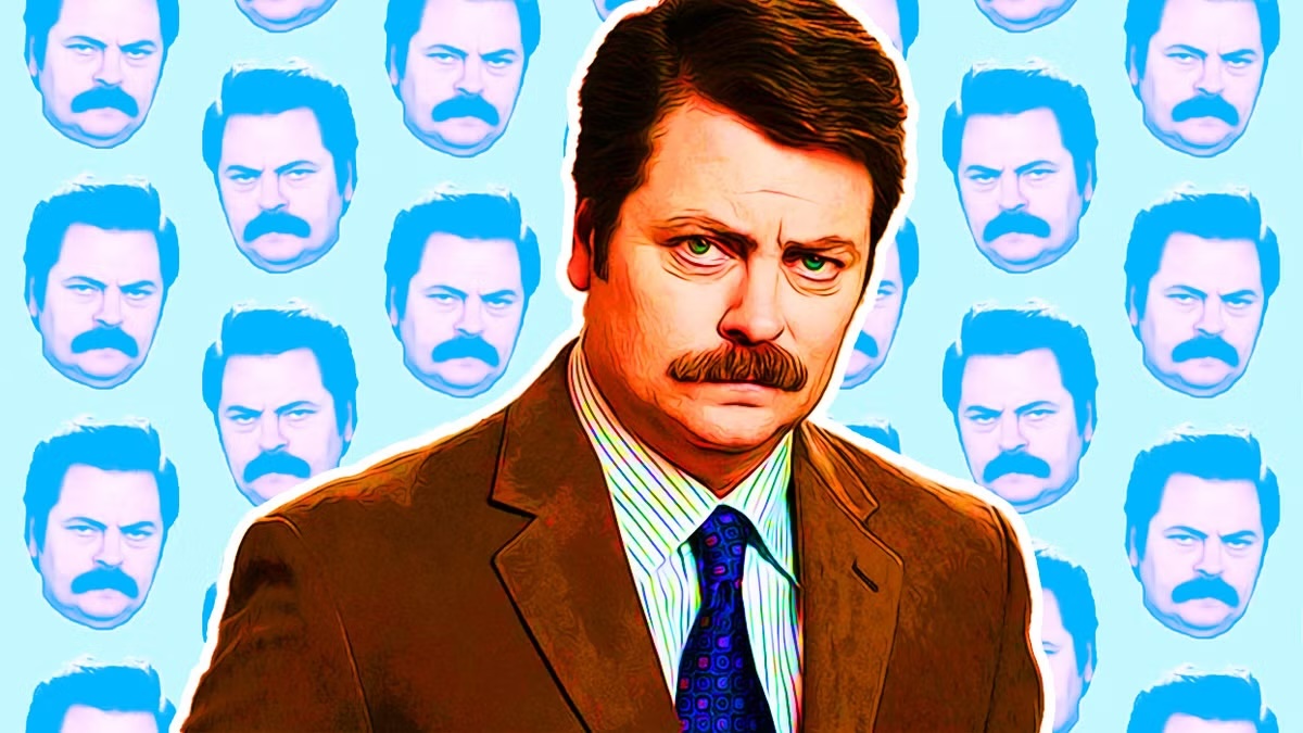 Ron Swanson from Parks and Rec